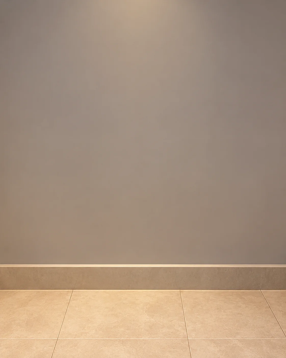 Cenário minimalista bege